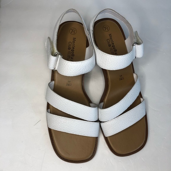 Montego Bay club white strappy sandal Size 7.5 - Picture 7 of 10